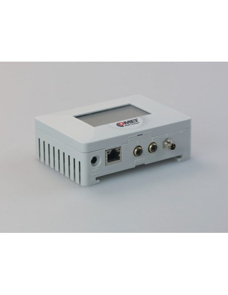 Capteur combiné avec deux entrées Pt1000 et une entrée pour sondes numériques, sortie Ethernet et PoE