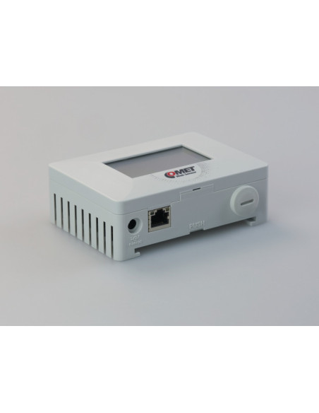 Capteur compact de concentration en CO2 et de pression barométrique, sortie Ethernet et PoE