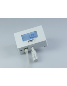 Capteur pour une sonde numérique de température et d'humidité ou CO2, sortie Ethernet et PoE 2