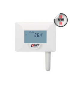 Thermomètre Compact avec Affichage, Sortie Ethernet et PoE