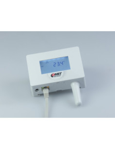 Thermomètre Compact avec Affichage, Sortie Ethernet et PoE 2