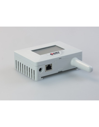 Thermomètre Compact avec Affichage, Sortie Ethernet et PoE