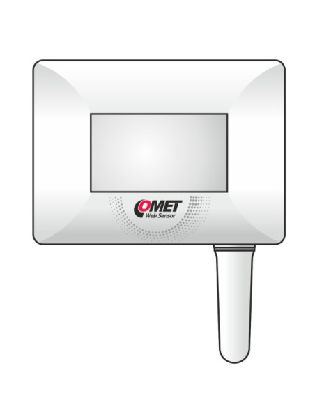 Thermomètre Compact avec Affichage, Sortie Ethernet et PoE