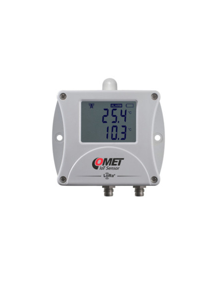 Thermomètre sans fil IoT à trois canaux, réseau LoRaWAN
