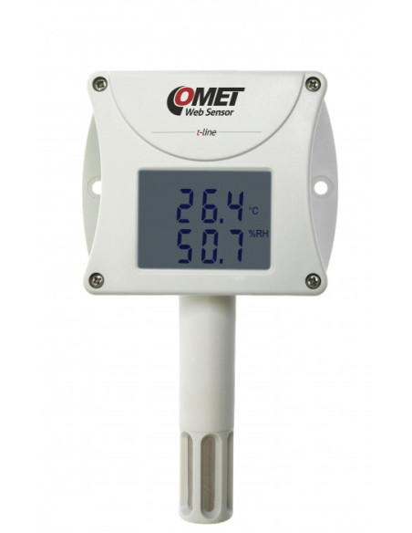 Capteur Web - thermomètre hygromètre distant avec interface Ethernet