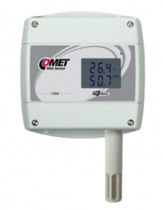 Capteur Web avec PoE - thermomètre hygromètre distant avec interface Ethernet