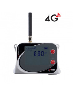 Enregistreur de données CO2 sans fil IoT avec capteur intégré, modem 4G