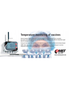 Enregistreur de données de température et d'humidité pour sonde externe 2