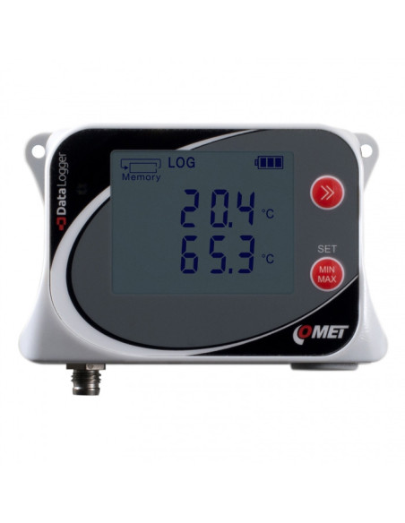Enregistreur de données de température pour une sonde Pt1000 externe