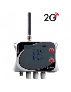 Enregistreur de données de température sans fil IoT pour 4 sondes externes, avec modem 2G intégré