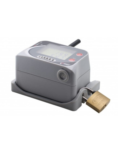 Enregistreur de données IoT sans fil de température et d'humidité relative pour sonde externe, avec modem 2G intégré