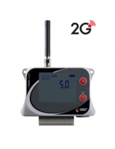 Enregistreur de données pour 3 entrées de tension 0-10V et 1 entrée à deux états, avec modem 2G intégré