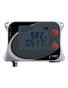 Enregistreur de données pour sonde CO2 externe jusqu'à 10 000 ppm avec capteur de pression atmosphérique intégré 2