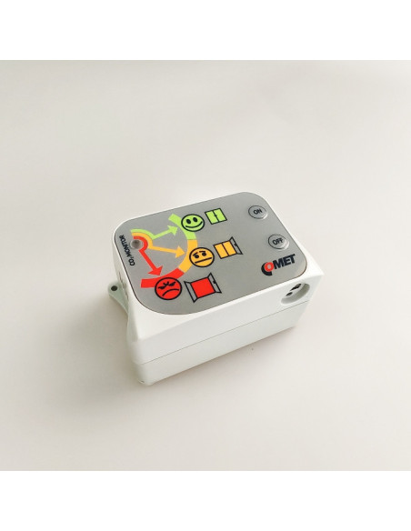 Moniteur de CO2 avec capteur de dioxyde de carbone intégré