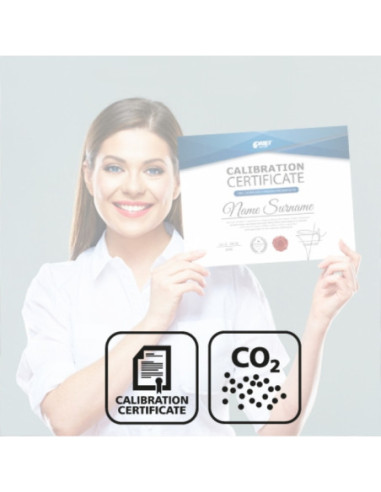 Étalonnage accrédité du CO₂ – ISO/IEC 17025