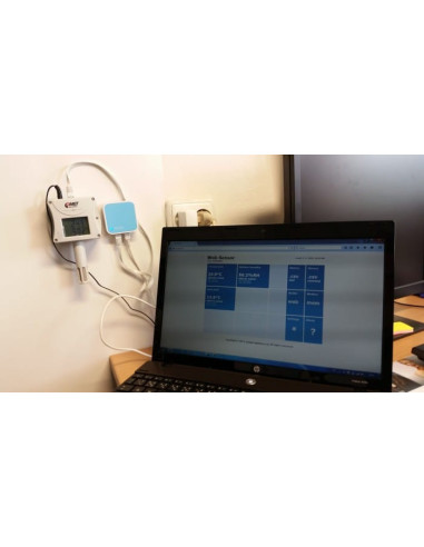 Capteur Web - thermomètre distant avec interface Ethernet