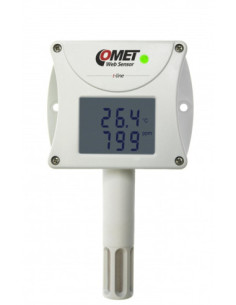 Capteur Web - thermomètre hygromètre de concentration en CO2 à distance avec interface Ethernet