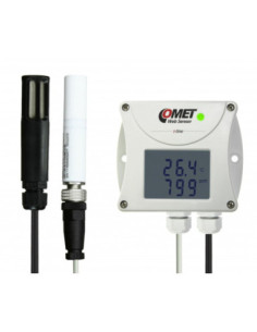 Capteur Web - thermomètre hygromètre de concentration en CO2 à distance avec interface Ethernet