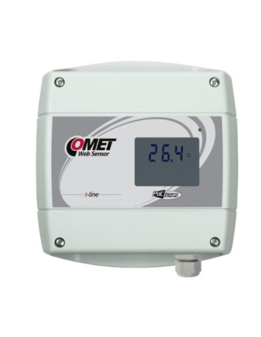Capteur Web avec PoE - thermomètre distant avec interface Ethernet
