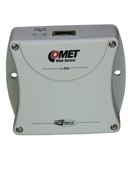Capteur Web avec PoE - thermomètre hygromètre distant à un canal