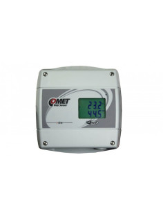 Capteur Web avec PoE, montage sur conduit - thermomètre hygromètre baromètre distant avec interface Ethernet 2