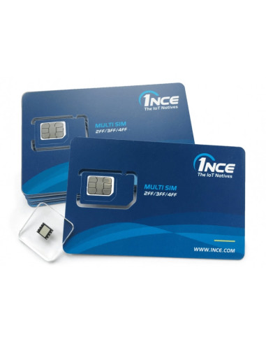 Carte SIM à forfait fixe compatible IoT