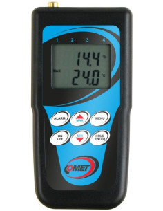 Thermomètre à canal unique