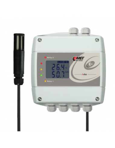 Thermomètre hygromètre avec interface Ethernet et relais