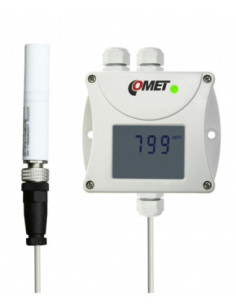 Transmetteur de concentration CO2 avec interface RS232, sonde externe de dioxyde de carbone, câble 1m