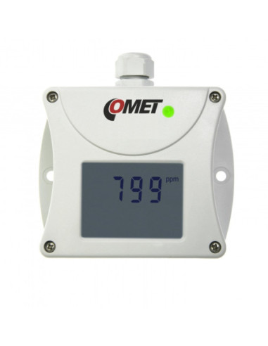 Transmetteur de concentration de CO2 avec sortie 4-20mA, capteur de dioxyde de carbone intégré