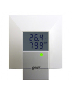 Transmetteur de concentration de CO2 et de température avec sortie RS485, capteurs intégrés