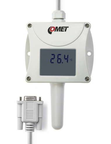 Transmetteur de température avec sortie RS232