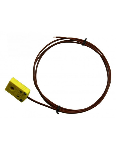 Câble prolongateur thermocouple connecteur femelle « K », 9 mètres