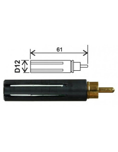 Sonde de température ambiante, 200-80/C