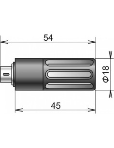 Sonde numérique de température/humidité DIGIL/M, connecteur MiniDin
