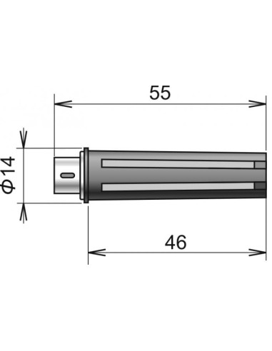 Sonde numérique de température/humidité DIGIS/M, connecteur MiniDin