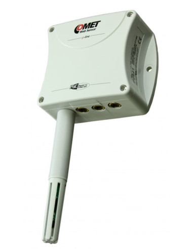 Sonde numérique de température/humidité pour WebSensor "p-line", connecteur CINCH, insertion directe