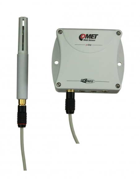 Sonde numérique de température/humidité pour WebSensor "p-line", connecteur CINCH, insertion directe