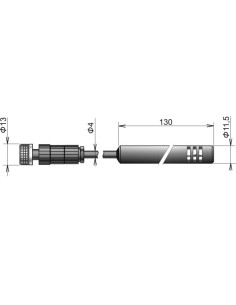 Sonde numérique ultra fine de température/humidité