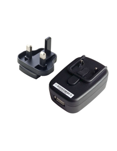 Adaptateur CA/CC 230Vca vers 5Vcc/2,1 A, Royaume-Uni