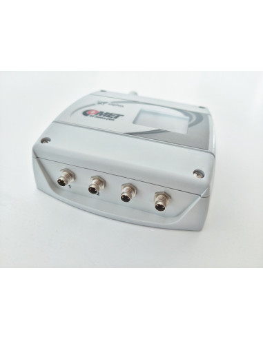 Capteur de température sans fil IoT pour 4 sondes Pt1000 externes avec connecteur ELKA, alimenté par Sigfox