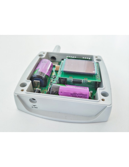 Capteur IoT sans fil de température et de CO2, alimenté par Sigfox