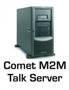 Frais uniques pour l'utilisation du serveur M2M - appliqués pour chaque enregistreur de données avec modem