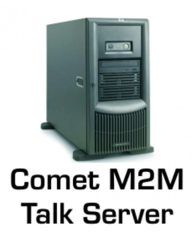 Frais uniques pour l'utilisation du serveur M2M - appliqués pour chaque enregistreur de données avec modem