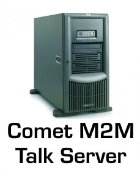Frais uniques pour l'utilisation du serveur M2M - appliqués pour chaque enregistreur de données avec modem