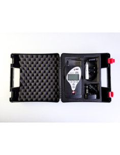 Mallette de transport en plastique pour Multilogger avec insert en mousse