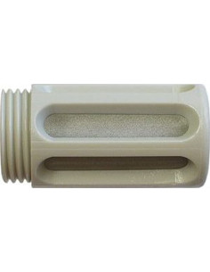 Protection de capteur en plastique avec filtre en acier inoxydable (gris)