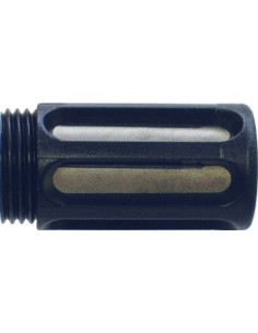 Protection de capteur en plastique avec filtre en acier inoxydable (noir)
