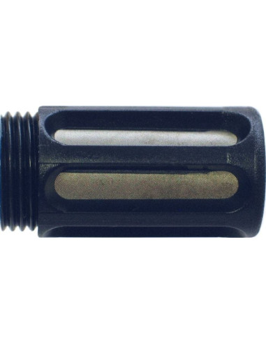 Protection de capteur en plastique avec filtre en acier inoxydable (noir)