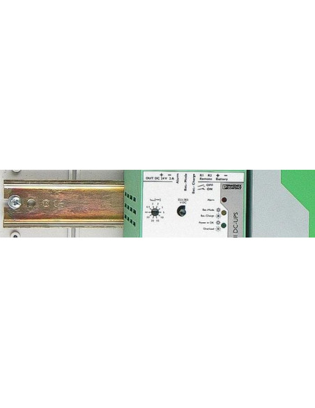 Rail DIN 35mm/226mm de longueur avec vis